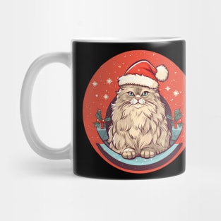 Siberian Cat Xmas, Love Cats Mug